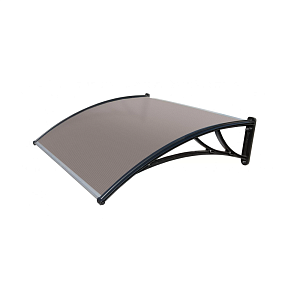 Козырек Fakro StopRain 1200мм — Кронштейн - коричневый, Поликарбонат - бронзовый (КК-ПБ, под заказ) Козырек Fakro StopRain 1200мм — Кронштейн - коричневый, Поликарбонат - бронзовый (КК-ПБ, под заказ)