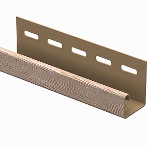 J-планка Ю-Пласт Timberblock Дуб 3050мм  — Натуральный