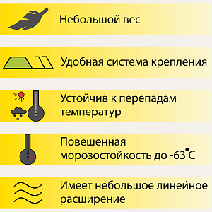 Купить Панель виниловая Аляска Классик Альта-Профиль 3000х205мм Сноу в Иркутске