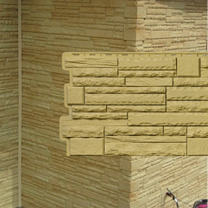Купить Фасадная панель (камень скалистый)  Альта-Профиль 1160x450x23мм Кавказ в Иркутске