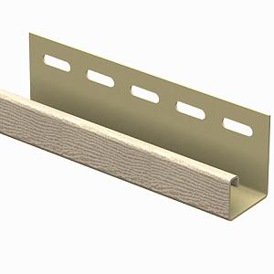 J-планка Ю-Пласт Timberblock Ясень 3050мм  — Золотистый