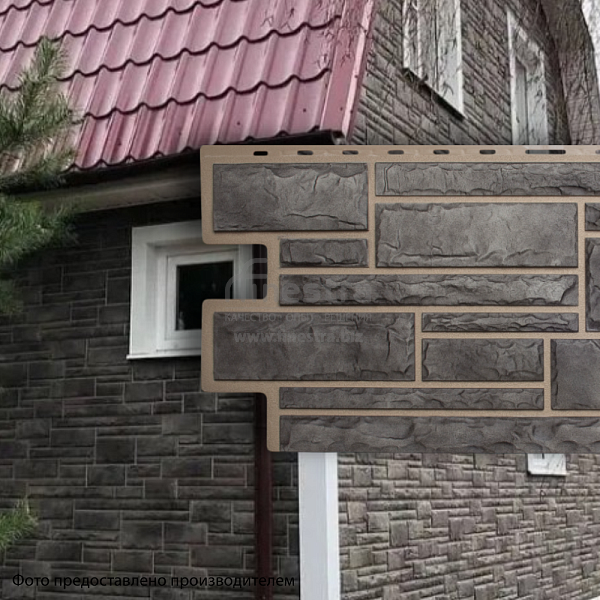 Фасадная панель (камень) Альта-Профиль 1140x480x23мм