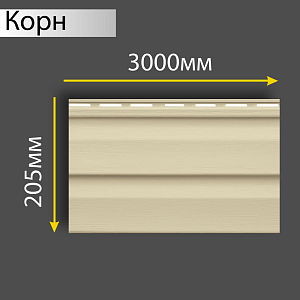 Купить Панель виниловая Аляска Классик Альта-Профиль 3000х205мм Корн в Кемерове