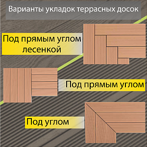 Купить Террасная доска CM Decking NATUR 3000х135х25мм  Wenge (Венге) в Кемерове