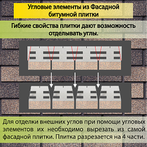 Купить Фасадная битумная плитка Docke PREMIUM BRICK  2 м2/уп Вагаси в Кемерове