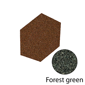 Заглушка треугольного конька Gerard  — Forest green