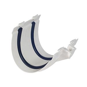 Муфта желоба Альта-Профиль "Стандарт" ПВХ  — Белая